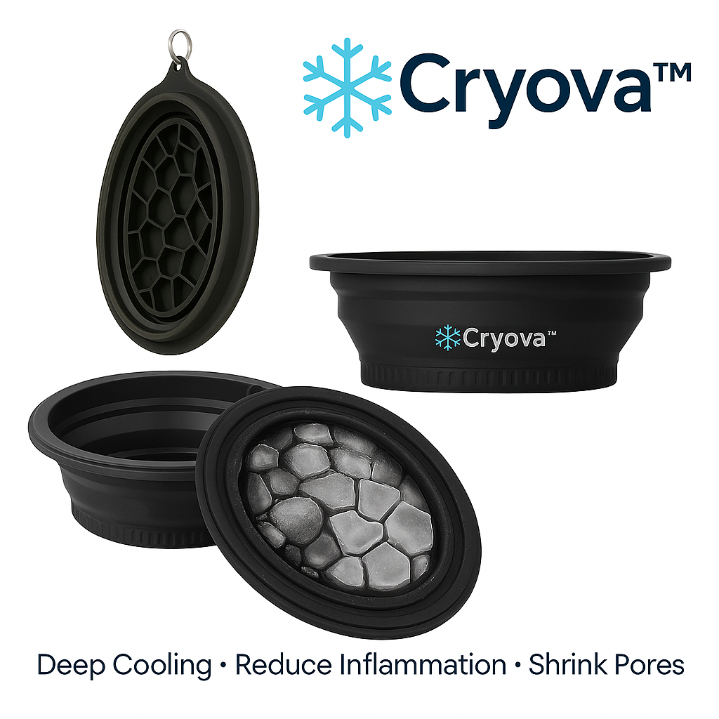 ❄️ Cryova™ – Facial Ice Bath Bowl