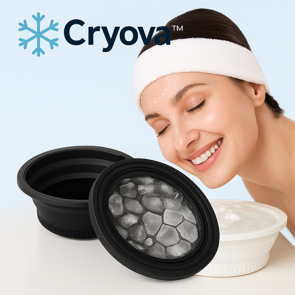 ❄️ Cryova™ – Facial Ice Bath Bowl