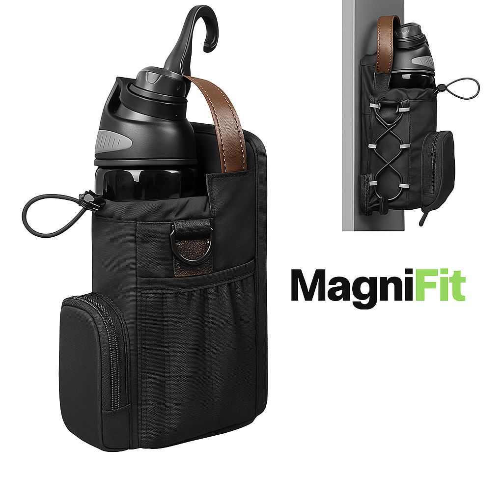 MagniFit™ – The Magnetic Gym Bag That Sticks With You