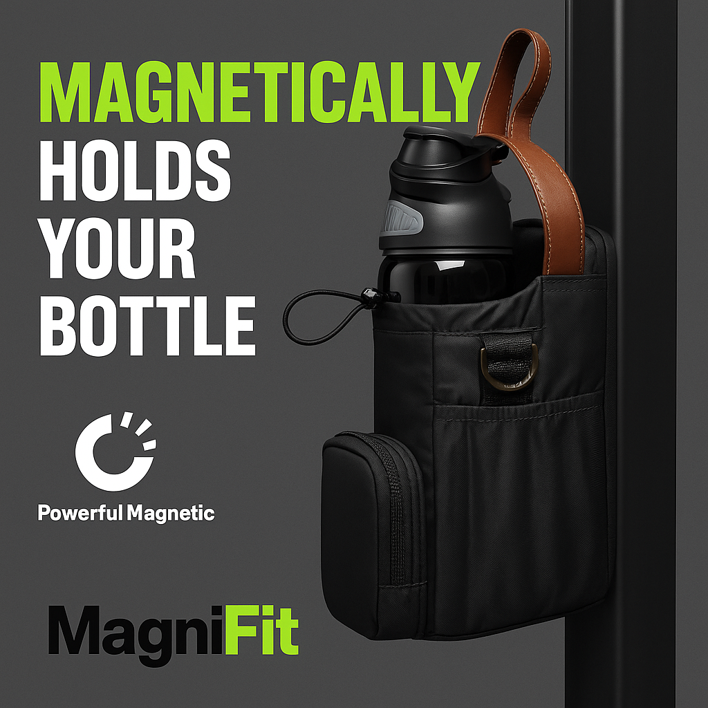 MagniFit™ – The Magnetic Gym Bag That Sticks With You
