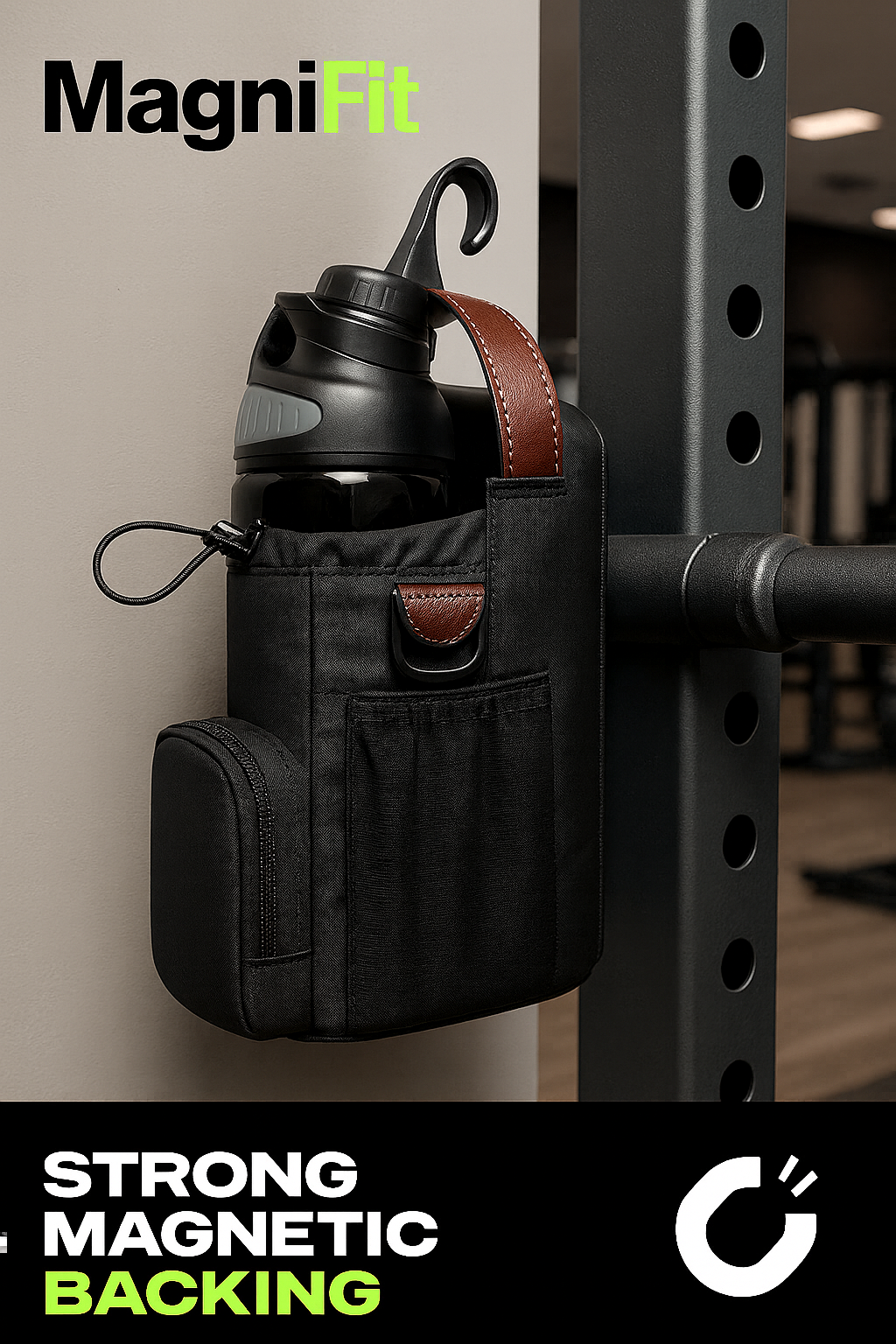 MagniFit™ – The Magnetic Gym Bag That Sticks With You