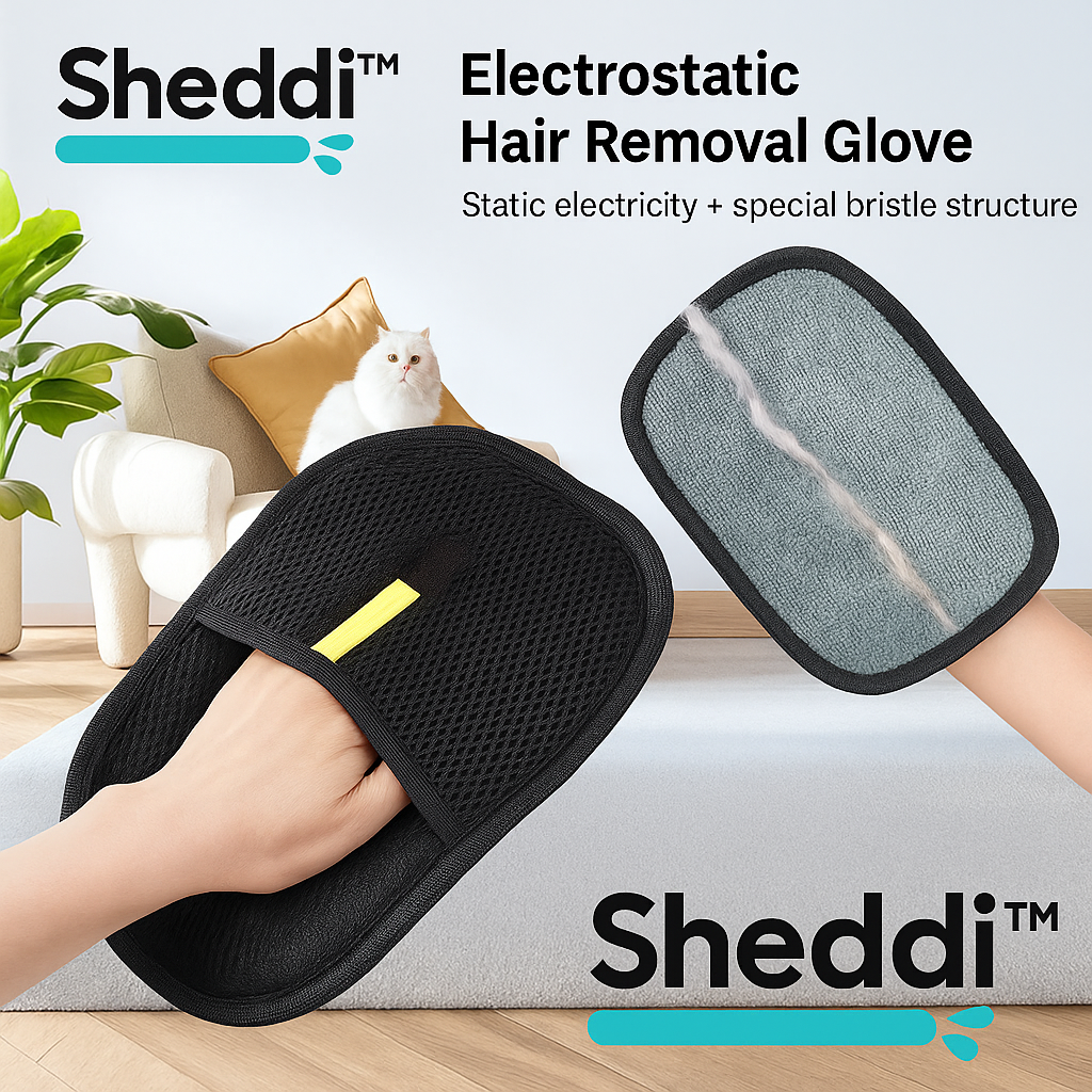 Sheddi™ Pet Hair Removal Glove