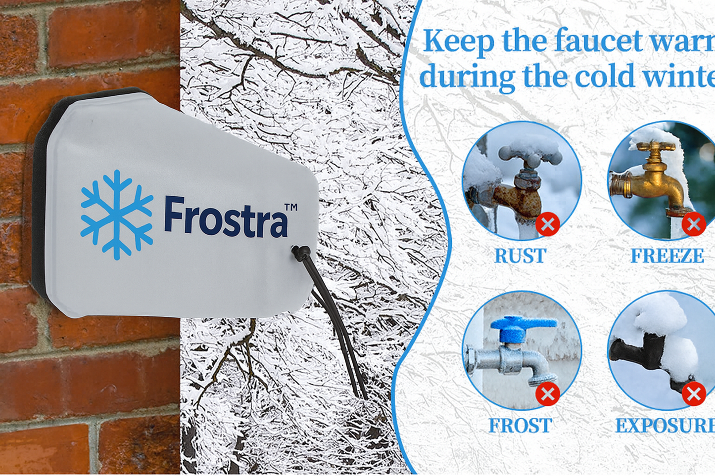 Frostra™ – Outdoor Faucet Protector
