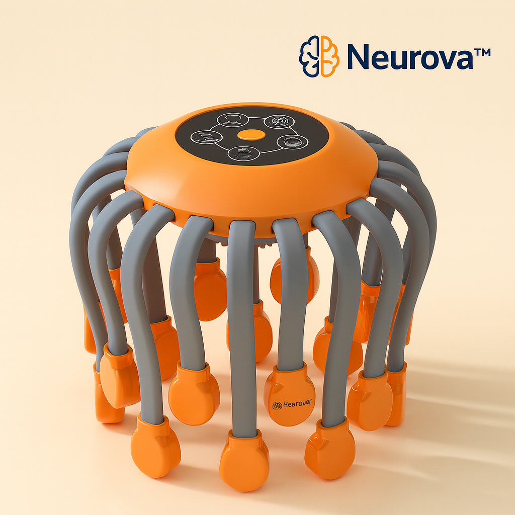 Neurova™ Smart Head Massager – Migraine & Stress Relief