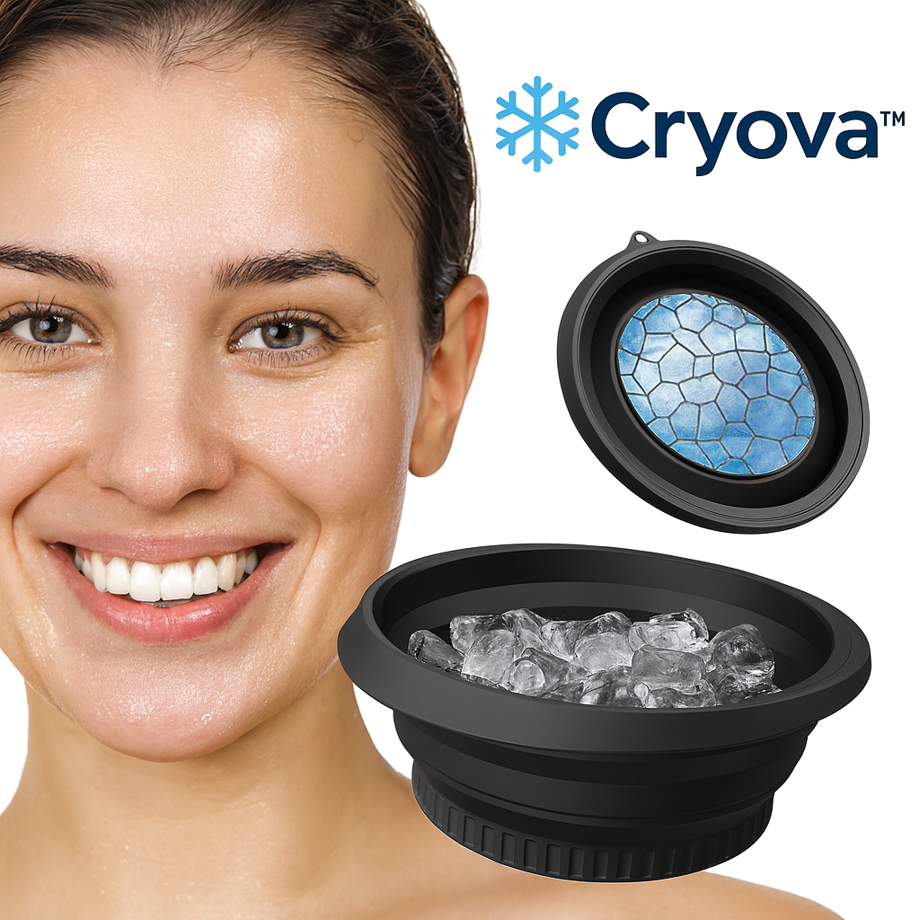 ❄️ Cryova™ – Facial Ice Bath Bowl