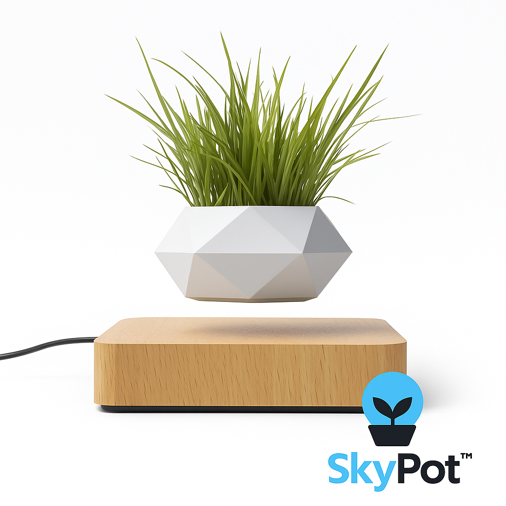 SkyPot™ – The Levitating Flower Pot