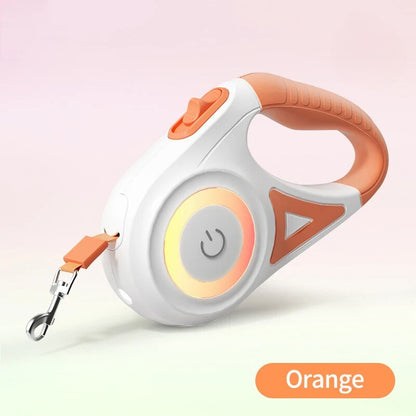 LumoPaw™ LED Retractable Dog Leash