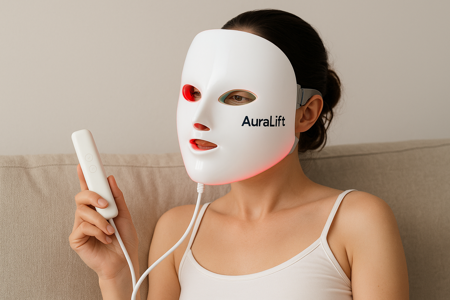 AuraLift™ Red Light Anti-Aging Mask
