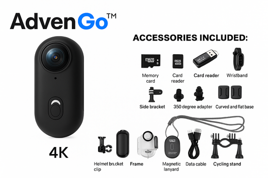 AdvenGo™ -4K Thumb Action Camera